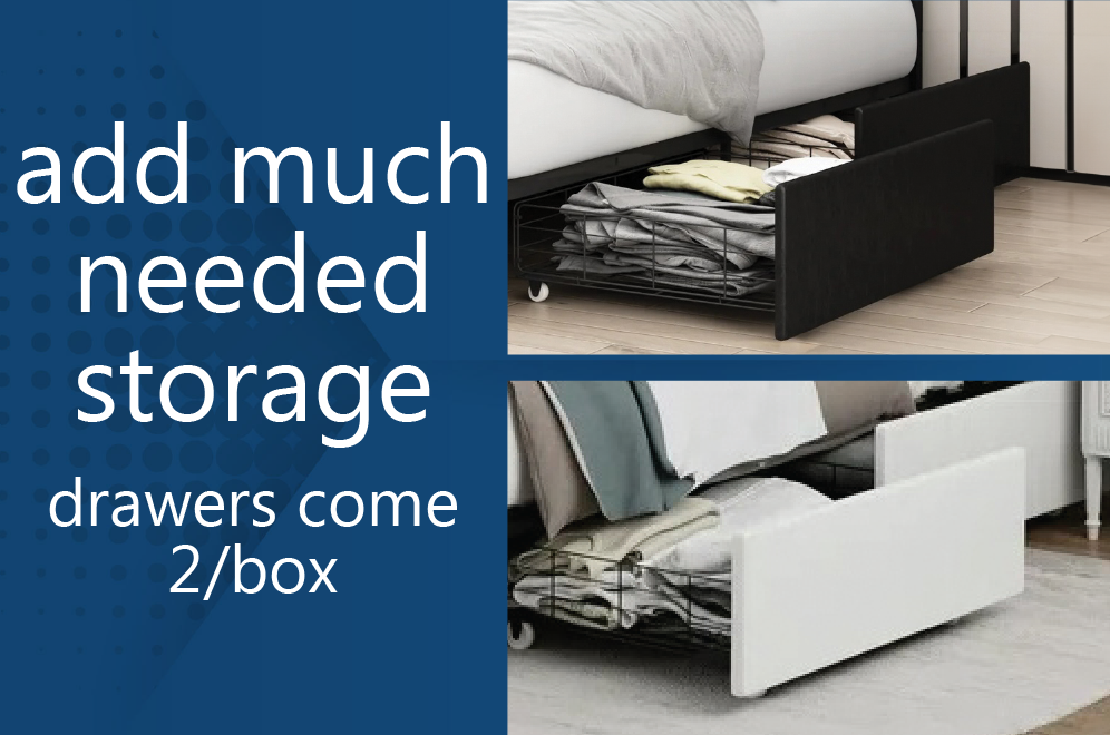 Durable black metal platform bed frame with integrated slat support and modern curved design
